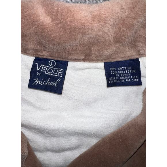vintage Velour by Michael cotton-polyester blend polo - Picture 3 of 6